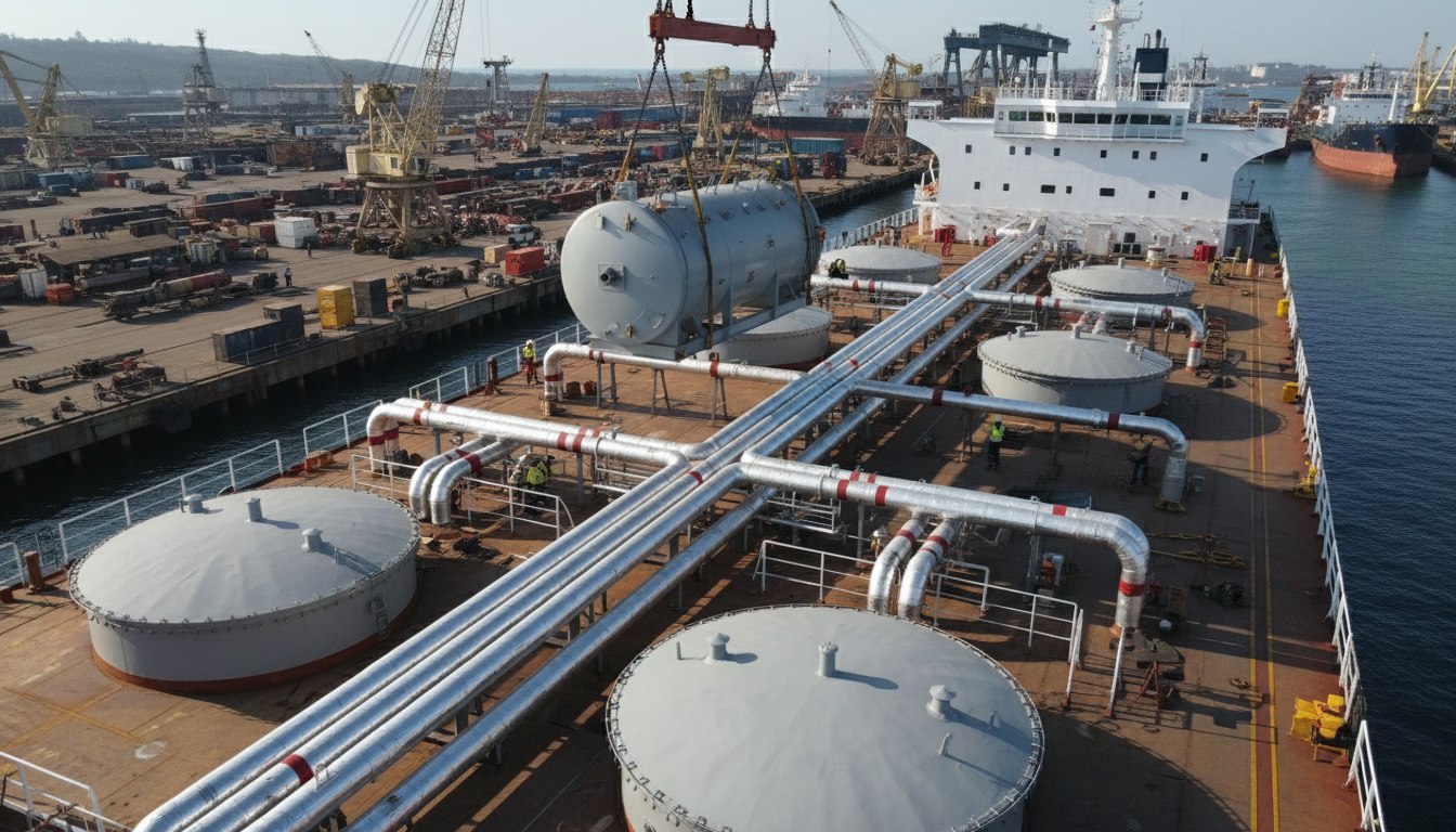 Oil-to-Bitumen Tanker Conversion