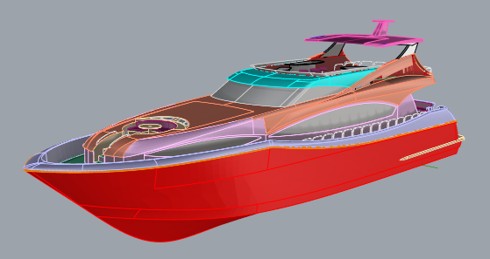 100 ft Luxury Yacht – Basic Design
