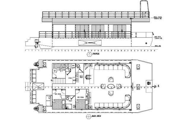 35 m Passenger Catamaran – Stability & Class (PRS)